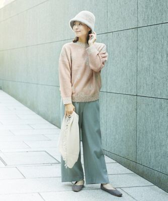 洗える］ドットインターシャニット | GIANNI LO GIUDICE (Women