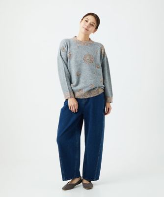 洗える］ドットインターシャニット | GIANNI LO GIUDICE (Women