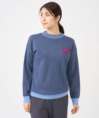 ＜GIANNI LO GIUDICE (Women)＞［洗える］Ｔ／Ｃニット