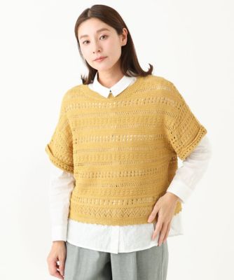 楽天市場】かぎ編み ニット 半袖の通販