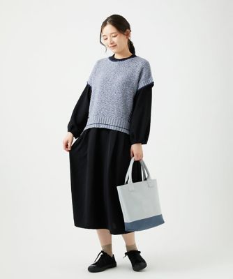 綿麻ニットベスト | GIANNI LO GIUDICE (Women)/ジャンニロジュディ