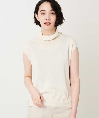 洗える ノースリーブハイネックニット 三越伊勢丹オンラインストア 公式