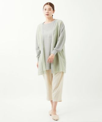 ［洗える］ＮＯＥＬリネンチュニックプルオーバーニット