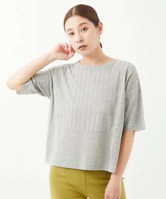 【SALE】GIANNI LO GIUDICE (Women)/ジャンニロジュディチェ [洗える]NOEL前後2WAYプルオーバーニット グリーン30 トップス【三越伊勢丹/公式】