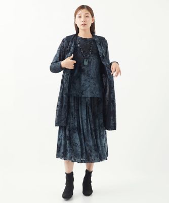 シースルーフロッキースカート