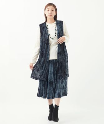 シースルーフロッキースカート