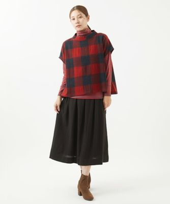 ウールリファインガーゼスカート
