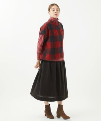 ウールリファインガーゼスカート