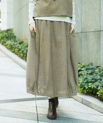 リファインガーゼスカート | GIANNI LO GIUDICE (Women)/ジャンニロ