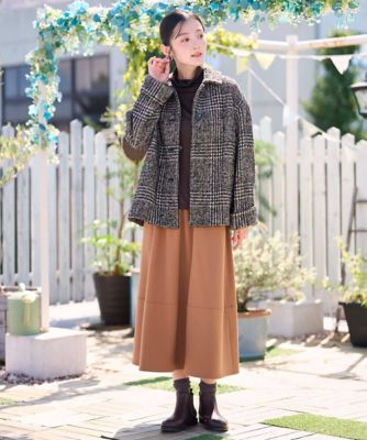 洗える・日本製］2WAYツイル裏起毛スカート | GIANNI LO GIUDICE