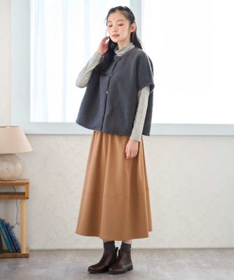 洗える・日本製］2WAYツイル裏起毛スカート | GIANNI LO GIUDICE
