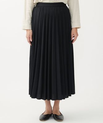 GIANNI LO GIUDICE (Women)/ジャンニロジュディチェ ウール混ビエラスカート