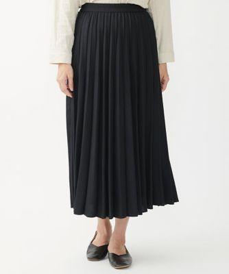 ウール混ビエラスカート