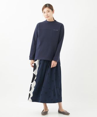 洗える・日本製］ウール混ドットジャガードスカート | GIANNI LO