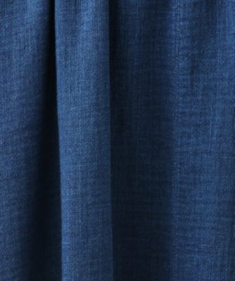 ［洗える］二重織ガーゼデニムスカート