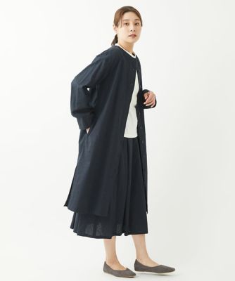 ［洗える］綿麻シュリンクスカート