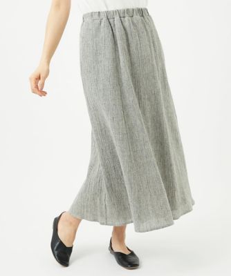 GREEKストライプ楊柳スカート | GIANNI LO GIUDICE (Women