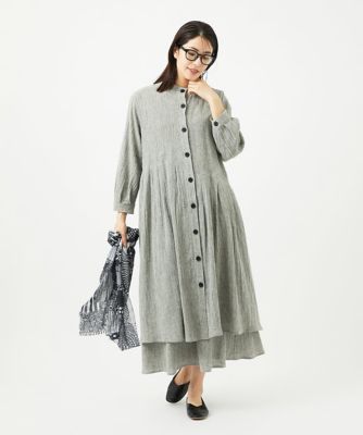 GREEKストライプ楊柳スカート | GIANNI LO GIUDICE (Women