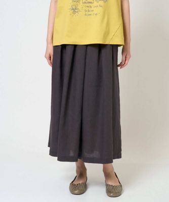 洗える］カラーリネン製品洗いスカート | GIANNI LO GIUDICE (Women