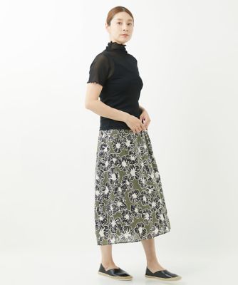 洗える］ファンキーフラワープリントスカート | GIANNI LO GIUDICE