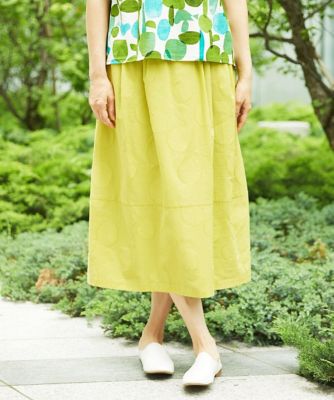 新品未使用✨◆CHARLES JOURDAN◆7万 仏 ジャガードロングスカート ジャガードスカート(ライトブルー) - seventen