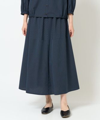 新品未使用 チェスティ ストライプスカート 洗える］レジメンストライプスカート | GIANNI LO GIUDICE (Women