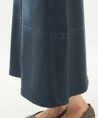 ［洗える・リバーシブル］微起毛デニム両面プリントスカート