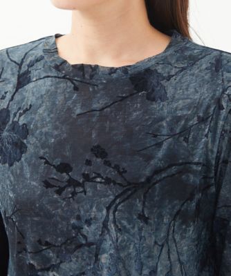 GIANNI LO GIUDICE / ジャンニ・ロ・ジュディチェ シースルーフロッキーカットソー シースルーフロッキーカットソー | GIANNI LO GIUDICE (Women