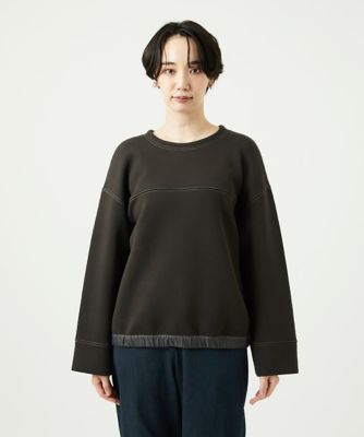 ジャンニ・ロ・ジュディチェ（GIANNI LO GIUDICE）/[洗える]アスターダンボールニットカットソー 洗える］アスターダンボールニットカットソー | GIANNI LO GIUDICE