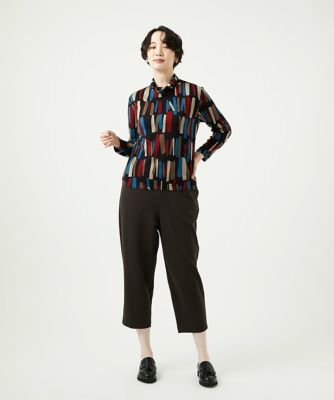 洗える・日本製］Tenリバースティックプリントカットソー | GIANNI