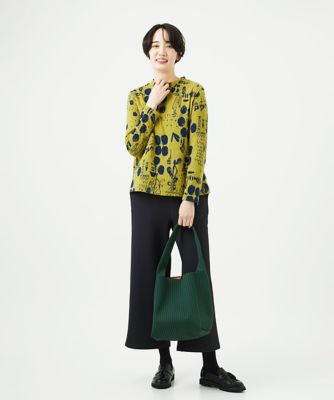 洗える・日本製］幾何柄両面選針カットソー | GIANNI LO GIUDICE