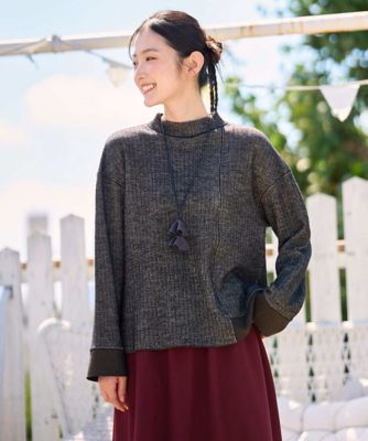 両面選針ジャカードプルオーバー | GIANNI LO GIUDICE (Women