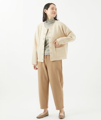 ［洗える・日本製］サモーラチュールクローバーカットソー