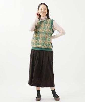 ［洗える・日本製］リヨセルコットンガーゼフライスカットソー
