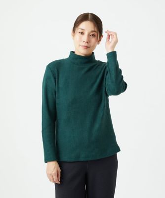 ジャンニ・ロ・ジュディチェ（GIANNI LO GIUDICE）/[洗える・日本製]インターアクションウォームリブカットソー 洗える・日本製］インターアクションウォームリブカットソー | GIANNI