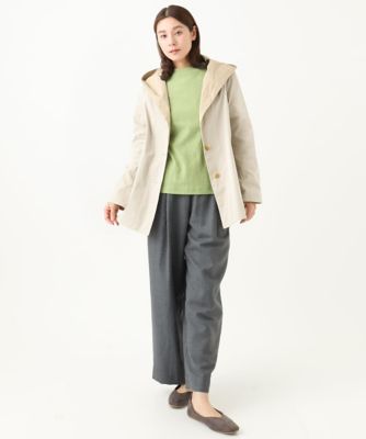 洗える・日本製］綿麻バイアスチェックジャガード | GIANNI LO GIUDICE