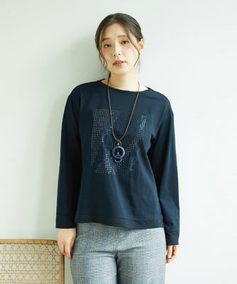 日本製］ロゴカットソー | GIANNI LO GIUDICE (Women)/ジャンニロ
