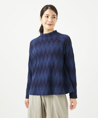 ［洗える・日本製］ヤバネジャガードカットソー