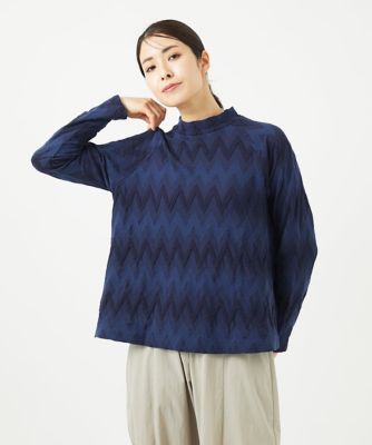 ［洗える・日本製］ヤバネジャガードカットソー