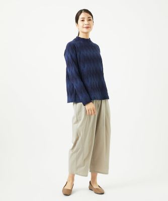 ［洗える・日本製］ヤバネジャガードカットソー