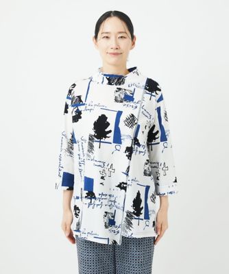 [洗える・日本製]アイアス天竺チュニックカットソー セール】 [洗える・日本製]アイアス天竺チュニックカットソー