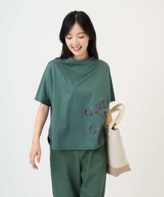 洗える・日本製］クールローレル天竺ロゴカットソー | GIANNI LO