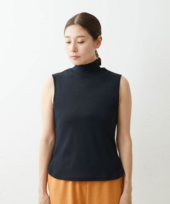GIANNI LO GIUDICE】リネンフレンチタートルネックカットソー