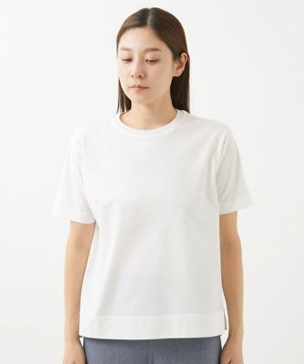 ［洗える］シルケットカノコ半袖プルオーバーカットソー