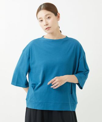 ＜GIANNI LO GIUDICE (Women)＞［洗える］強撚コットンタックカットソー