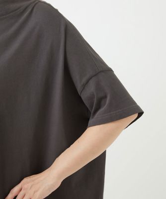 ［洗える］強撚コットンオーバーサイズカットソー