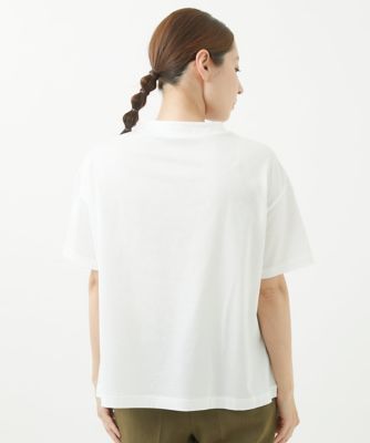 ［洗える・日本製］シルケット天竺プリントカットソー