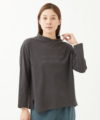 GIANNI LO GIUDICE (Women)/ジャンニロジュディチェ [洗える]天竺イレギュラーヘムカットソー