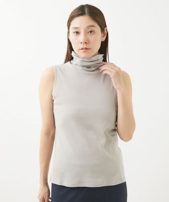 ＜GIANNI LO GIUDICE (Women)＞［洗える・日本製］コットンチュールカットソー