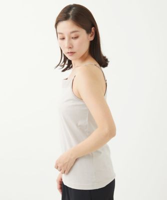 ［洗える］コットンキャミソール